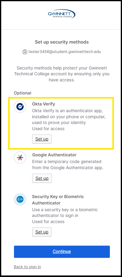 MFA methods student Okta highlight.png